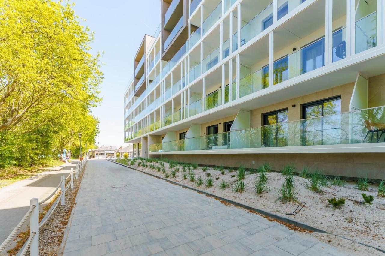 Apartament Kapitanski Z Widokiem Na Morze 4 Pietro - By Perlowa Przystan Rent 辛安诺泽蒂 外观 照片