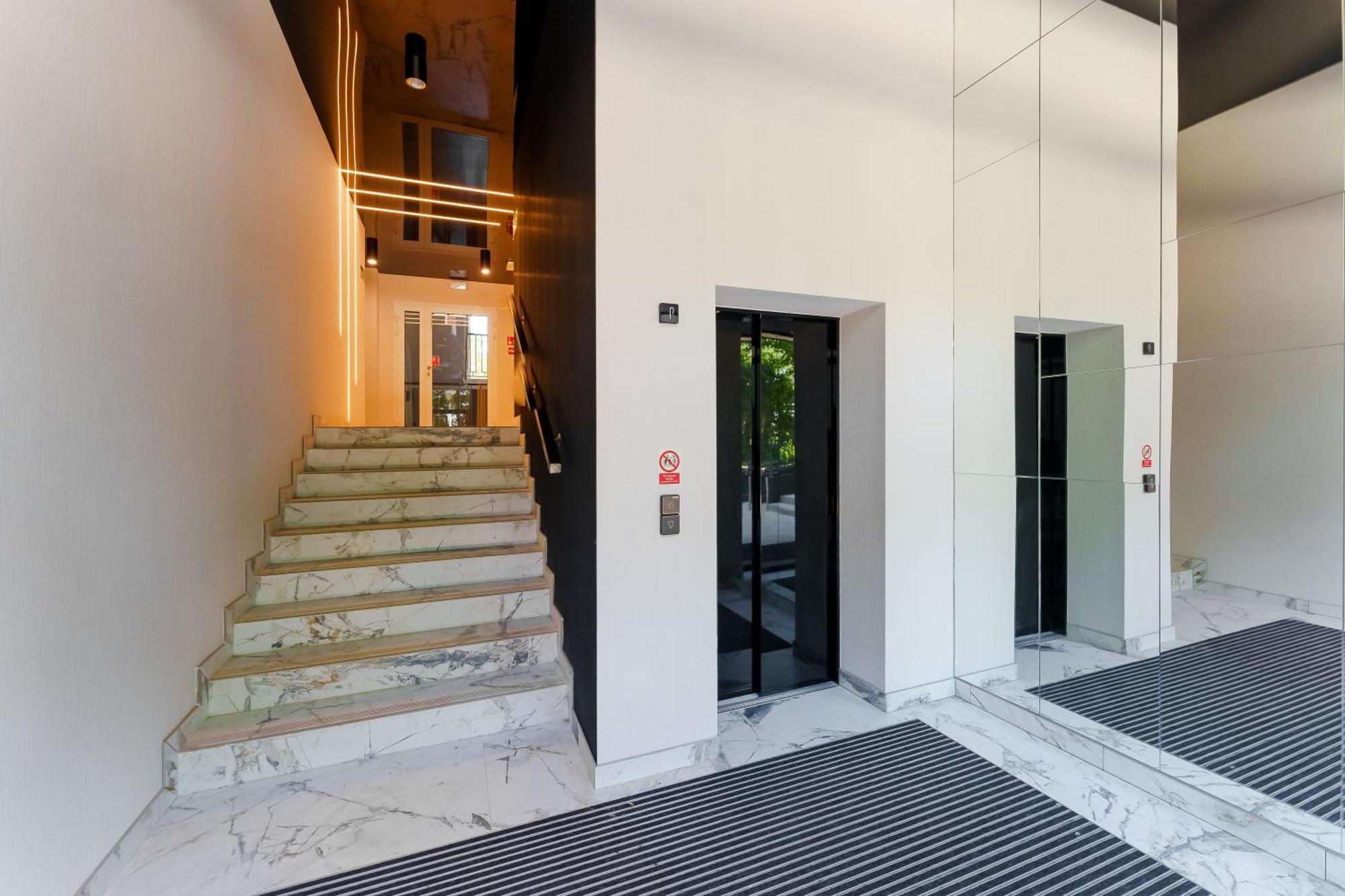 Apartament Kapitanski Z Widokiem Na Morze 4 Pietro - By Perlowa Przystan Rent 辛安诺泽蒂 外观 照片
