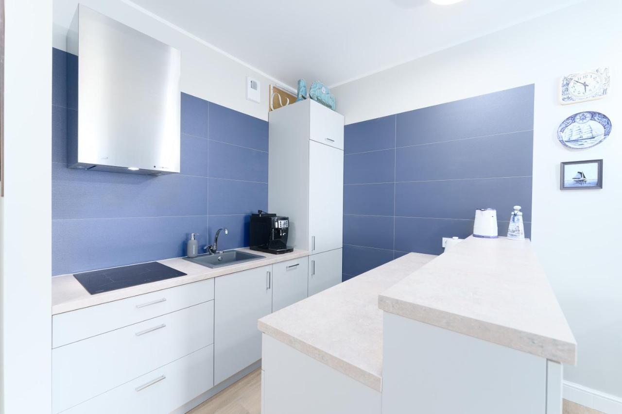 Apartament Kapitanski Z Widokiem Na Morze 4 Pietro - By Perlowa Przystan Rent 辛安诺泽蒂 外观 照片