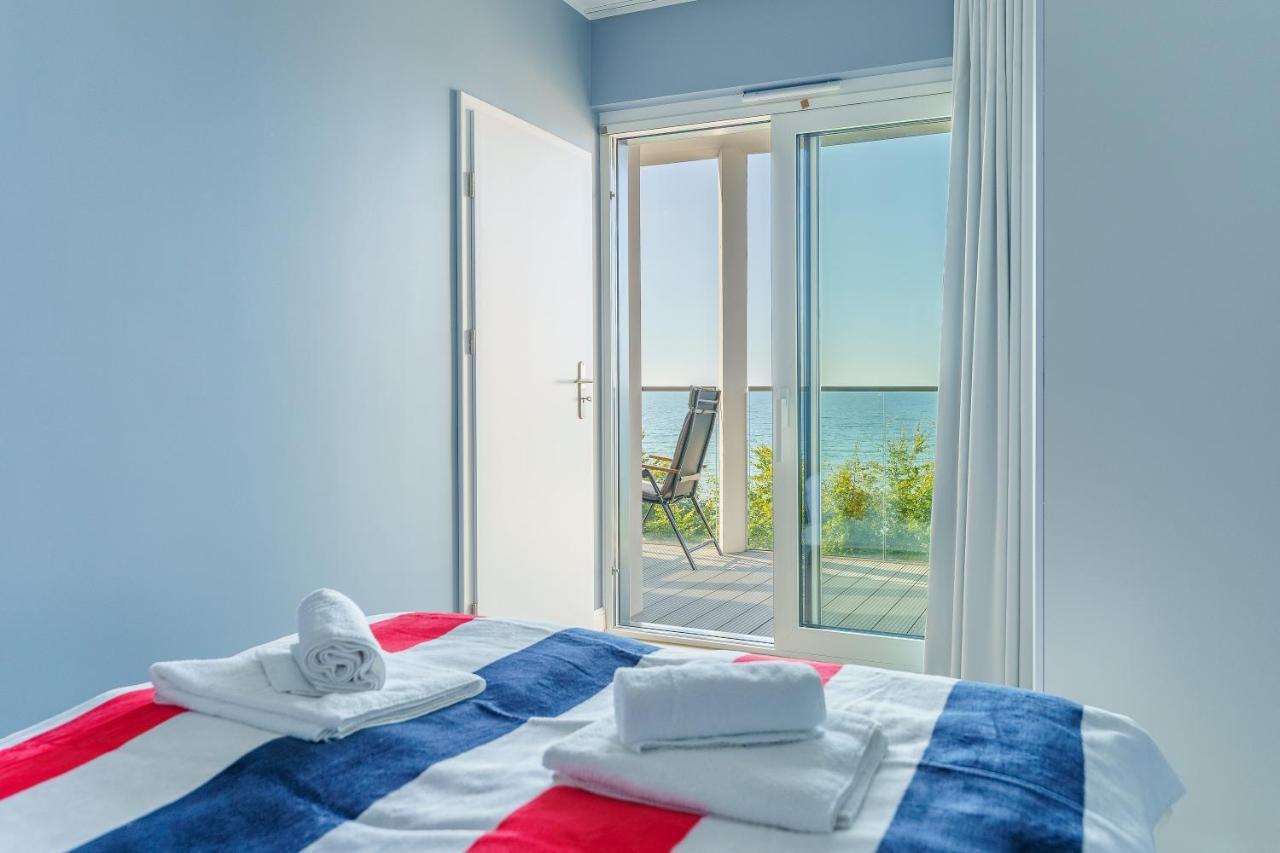 Apartament Kapitanski Z Widokiem Na Morze 4 Pietro - By Perlowa Przystan Rent 辛安诺泽蒂 外观 照片