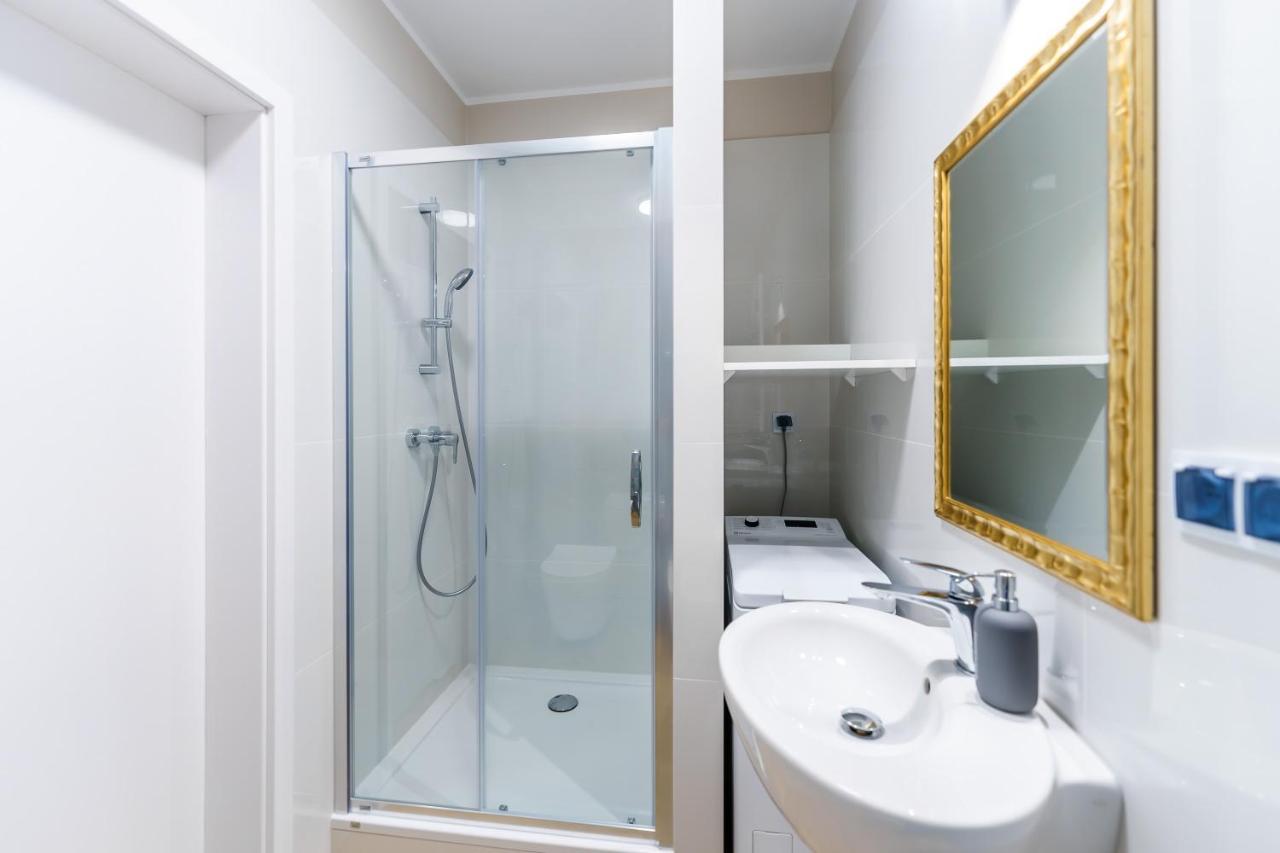 Apartament Kapitanski Z Widokiem Na Morze 4 Pietro - By Perlowa Przystan Rent 辛安诺泽蒂 外观 照片